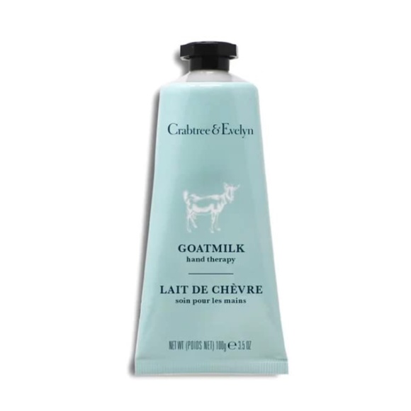 Crabtree & Evelyn Goat Milk Hand Therapy Cream 3.5 oz Moisturizer for Dry Skin - Picture 2 of 4